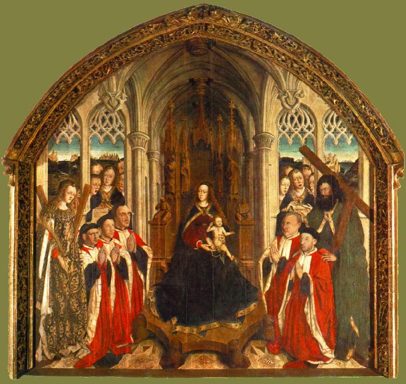 DALMAU, Lluis Altarpiece of the Councillors dfgh Germany oil painting art